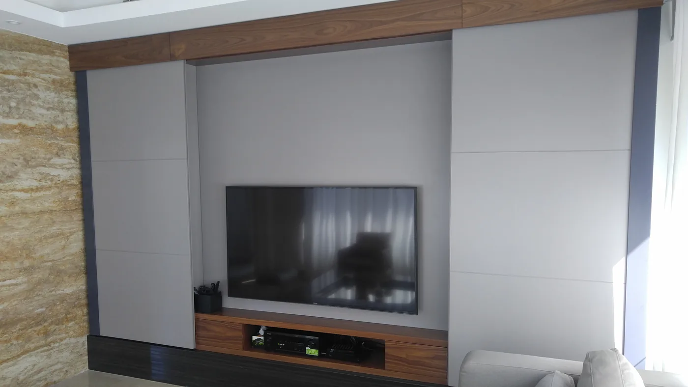 Media wall unit