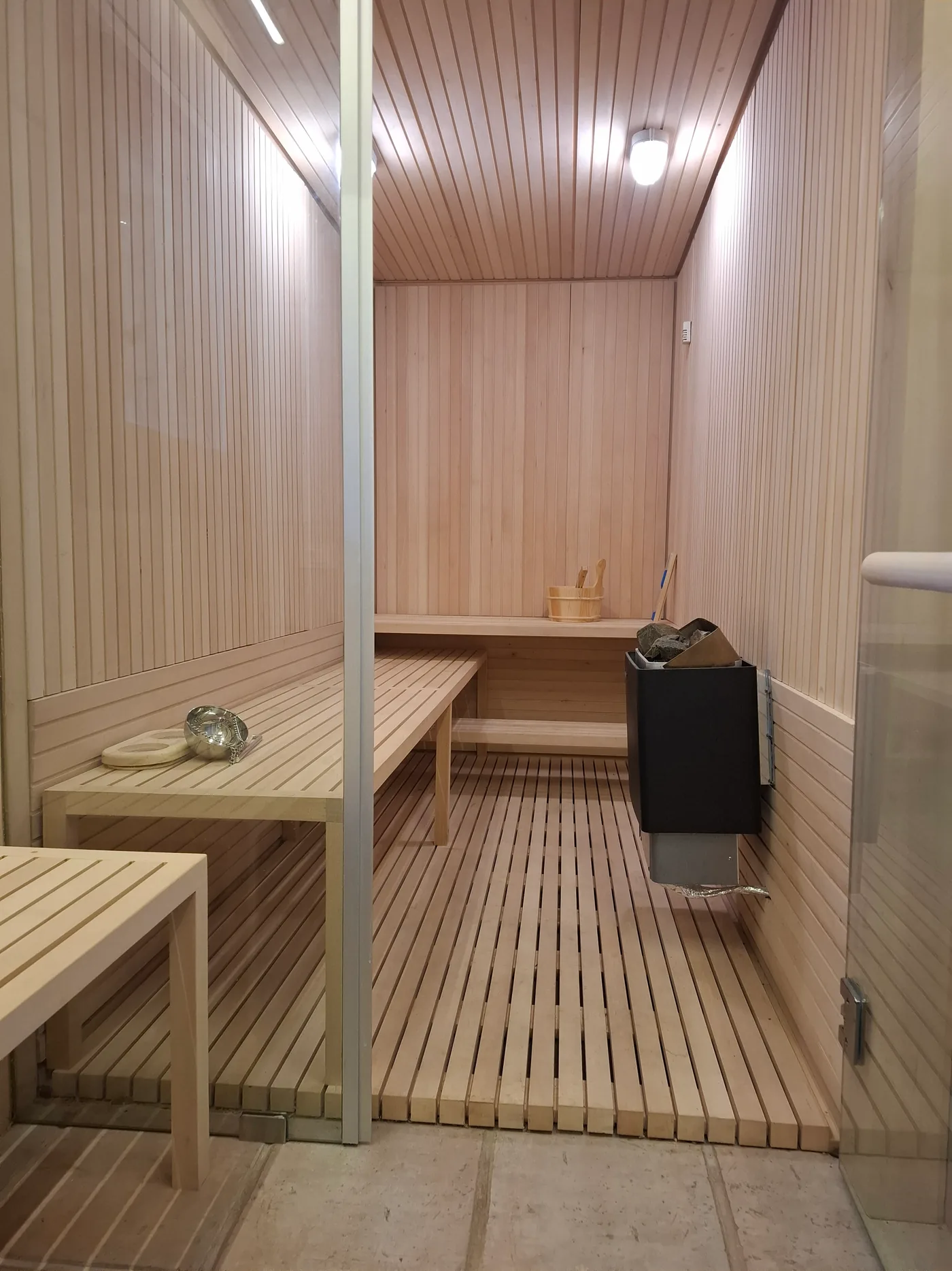Benching and heater surround